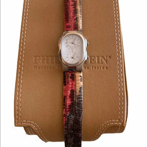 Philip Stein Dual Face Stainless Steel Ladies Watch